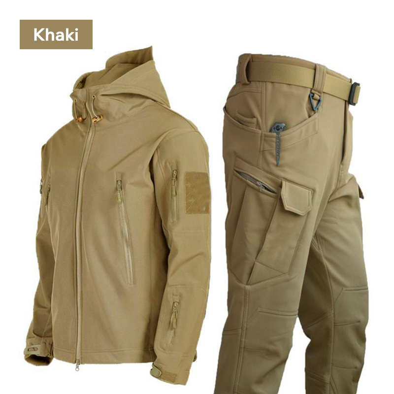 CSN CASANO Kota Thermal Men's Military Thermal Underwear, Top and Bottom  Set, Beret is a gift.